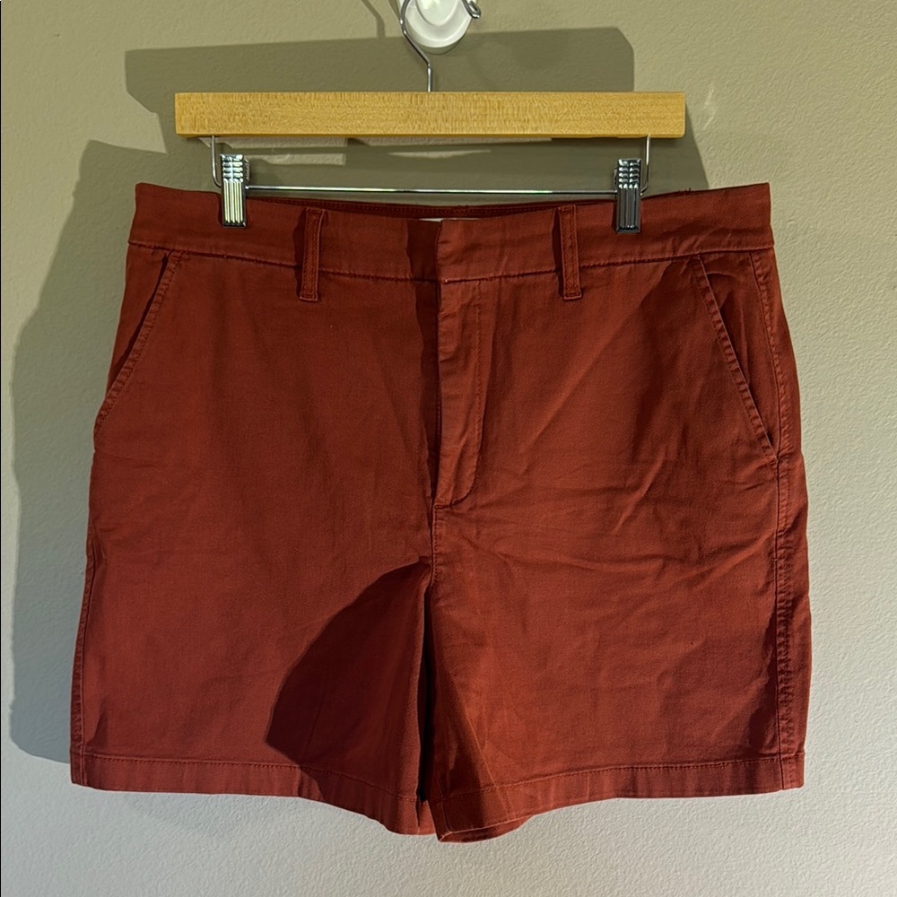 EUC Anne Klein Casual Shorts, in rust, size 14